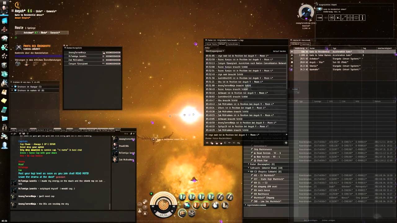 Incursion flying Logistic