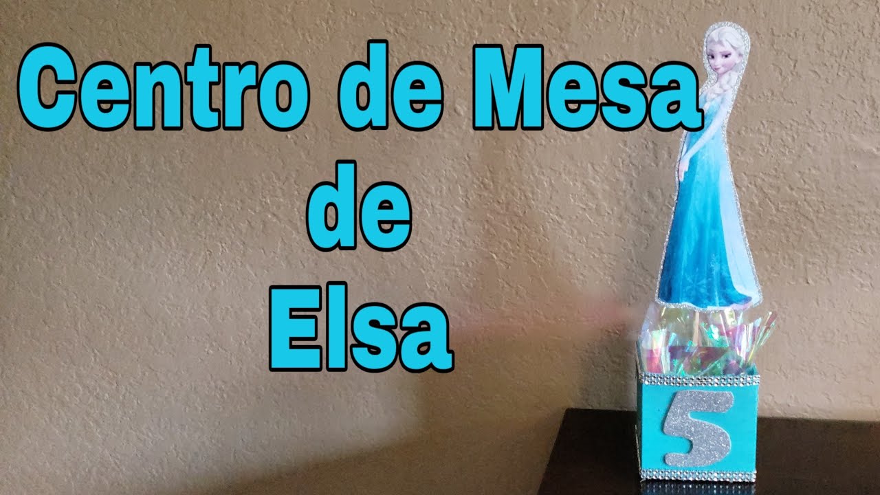 Centro de Mesa de Frozen