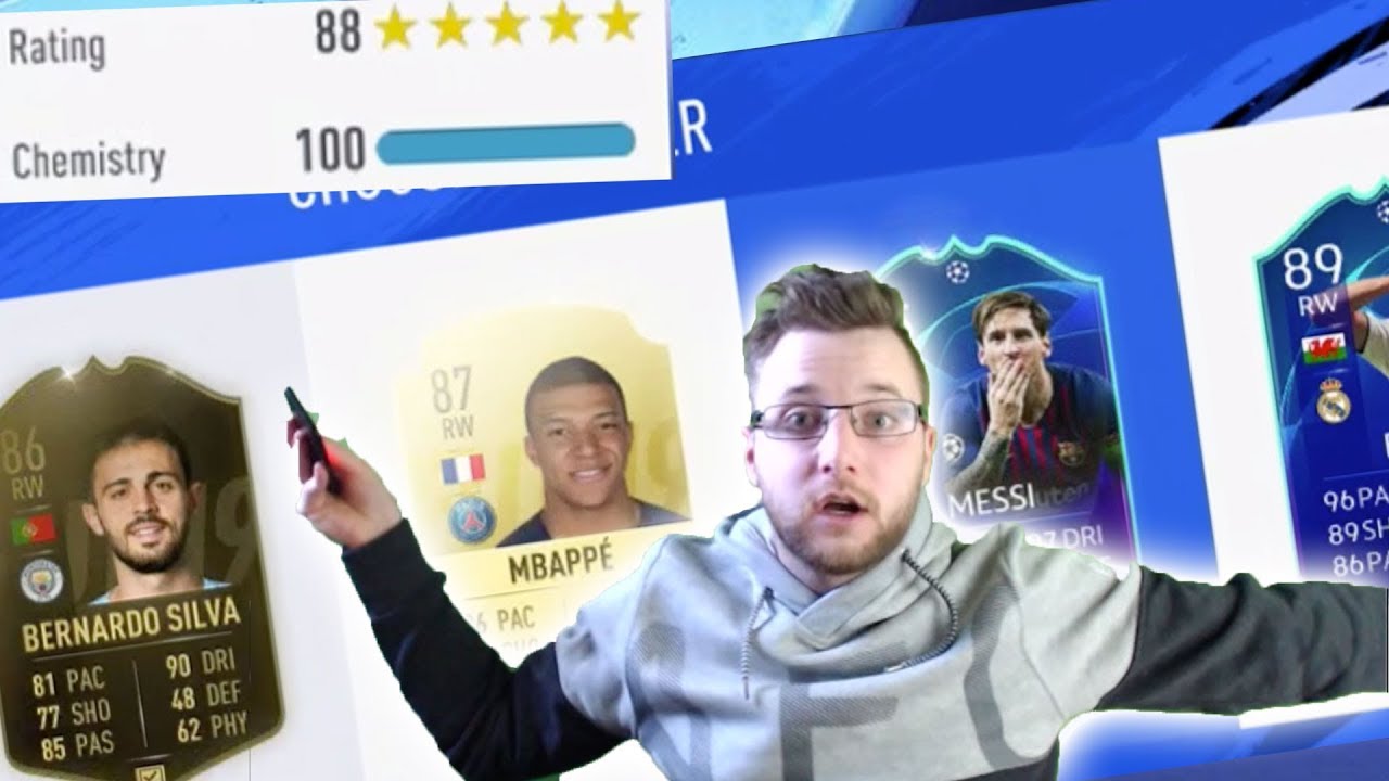 Our Highest FUT Draft of FIFA 19! 188 Draft Featuring 2 Icons and Messi!