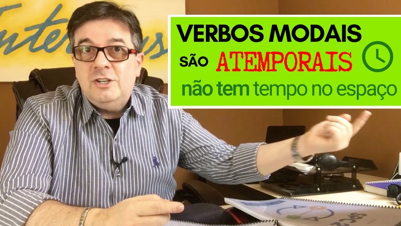 Verbos Modais s&atilde;o ATEMPORAIS - Dica de Ingl&ecirc;s do Tio Beto