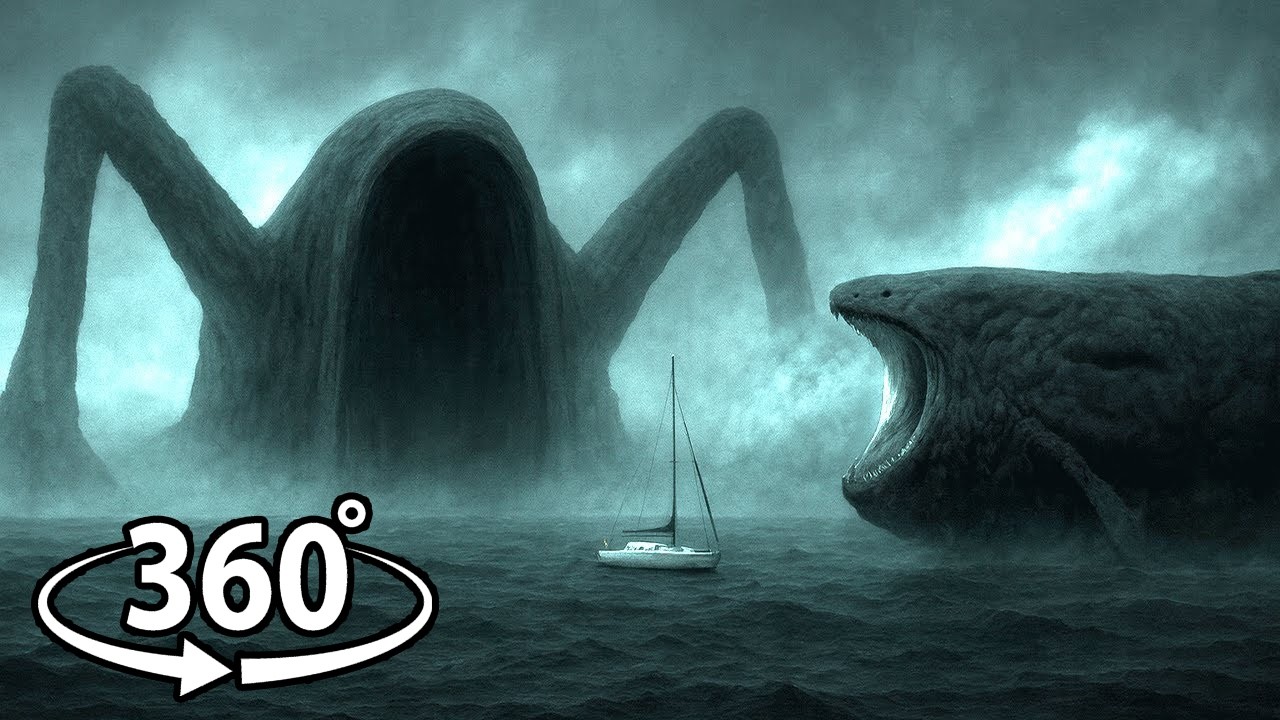 360° VR BLOOP vs SEA EATER | Underwater Horror Survival Experience