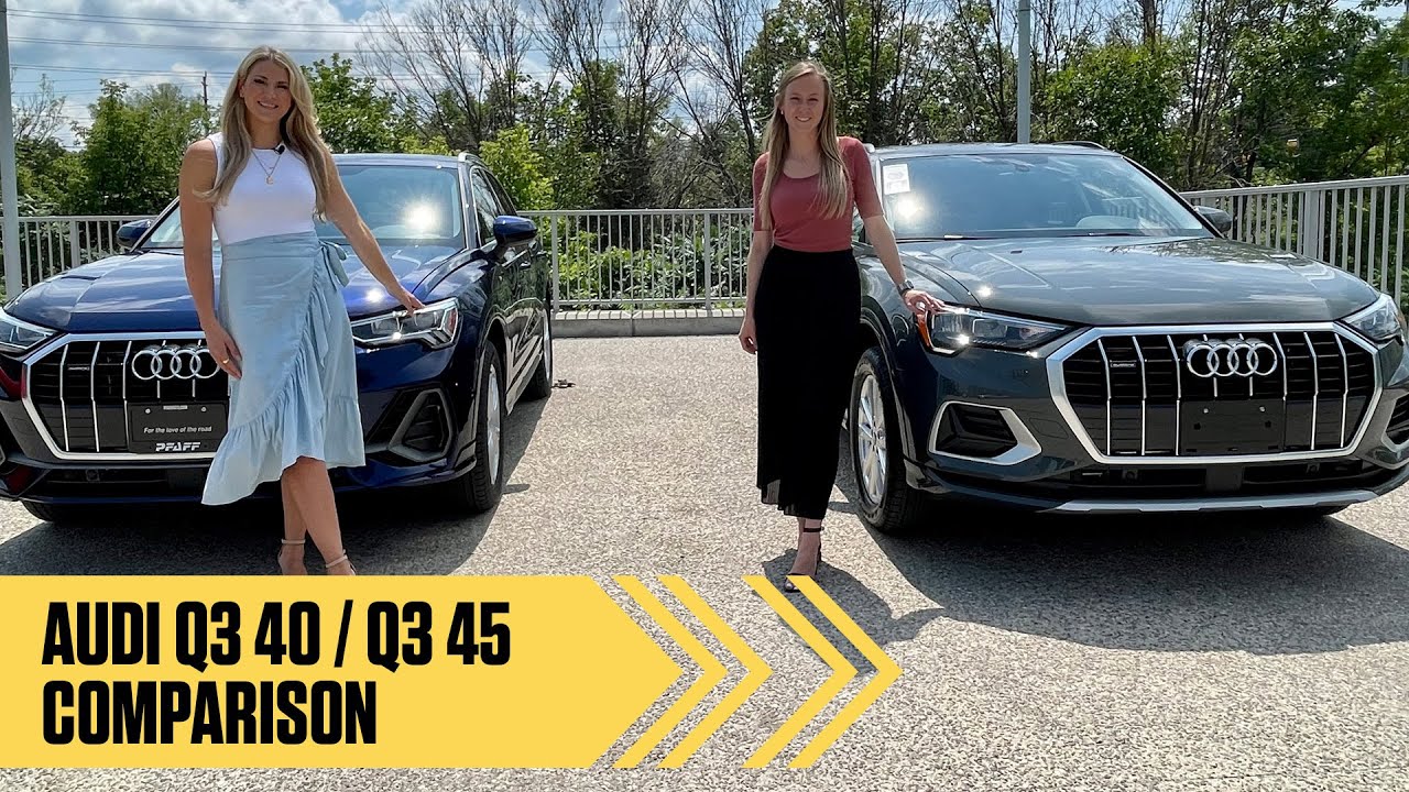 H.J. Pfaff Audi // A comparison drive in the Audi Q3 40 & 45!