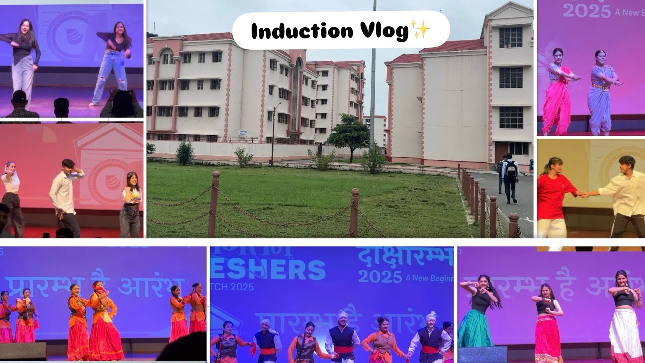 Induction Vlog💫#Day2#inductionprogram#uttaranchaluniversity#uu✨#diksharam2025#orientation💫