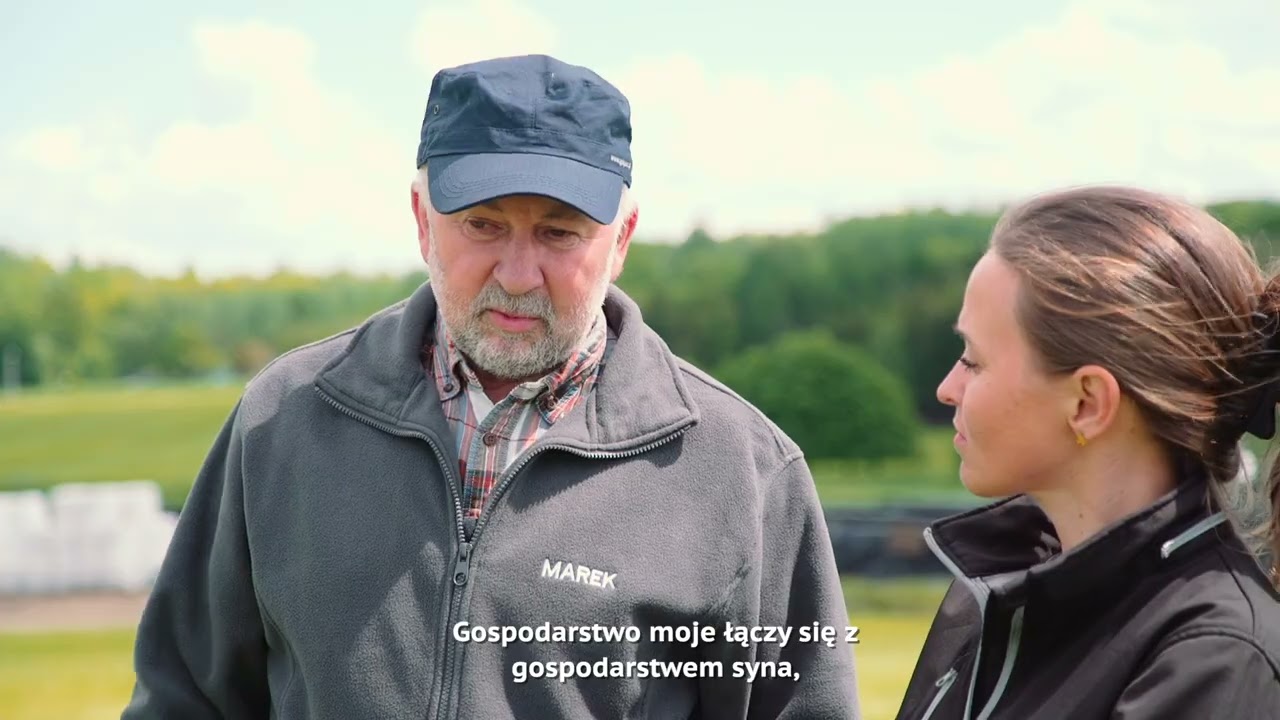 Z wizytą w gospodarstwie u p. Marka Czaplińskiego, Boże koło Mrągowa