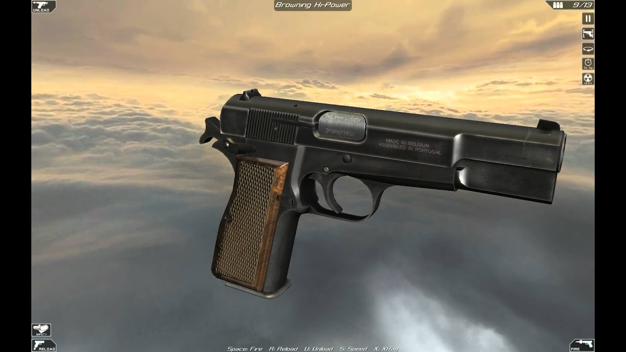 Browning Hi-Power (full disassembly and operation)
