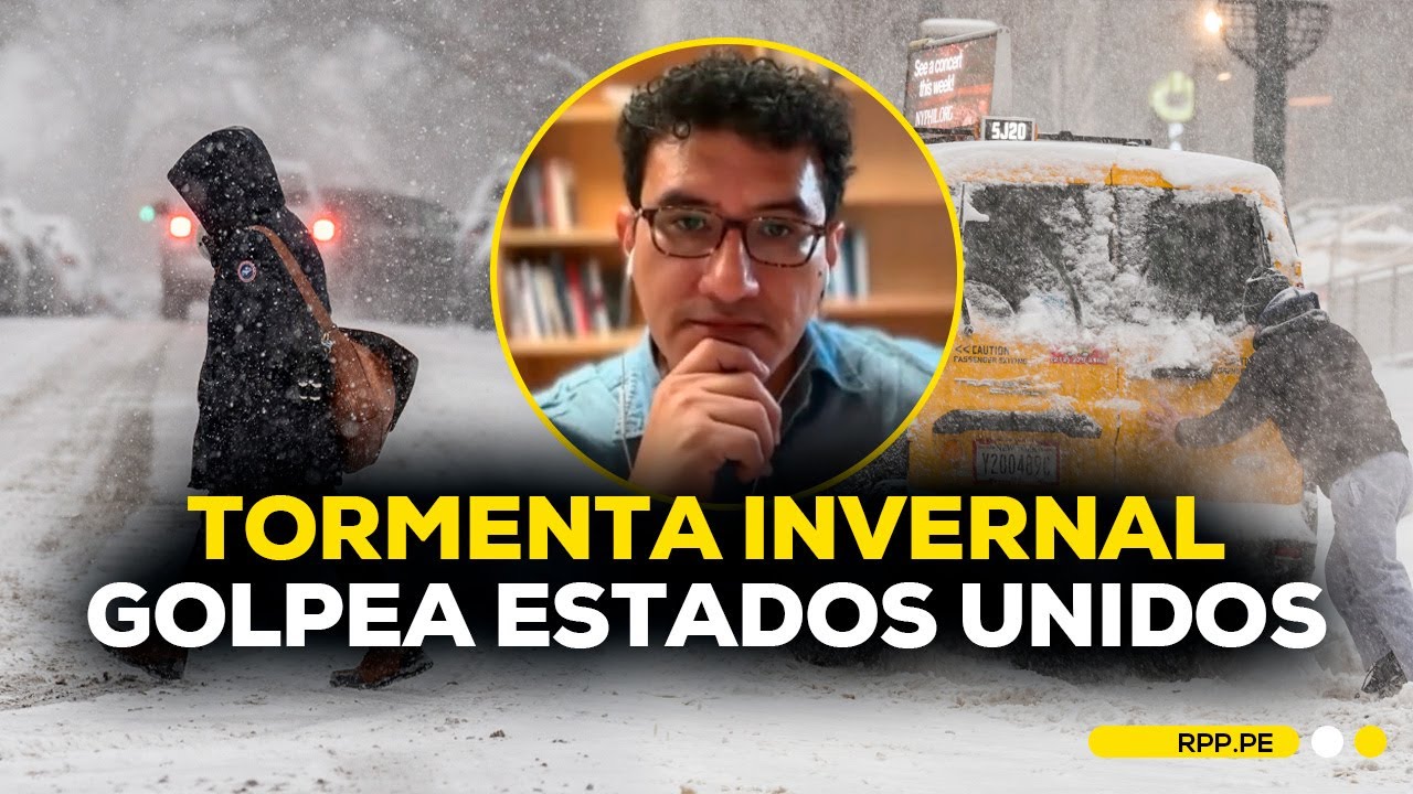🇺🇸❄️ Fuerte tormenta invernal azota Estados Unidos y deja más de 20 fallecidos #ADNRPP | ENTREVISTA