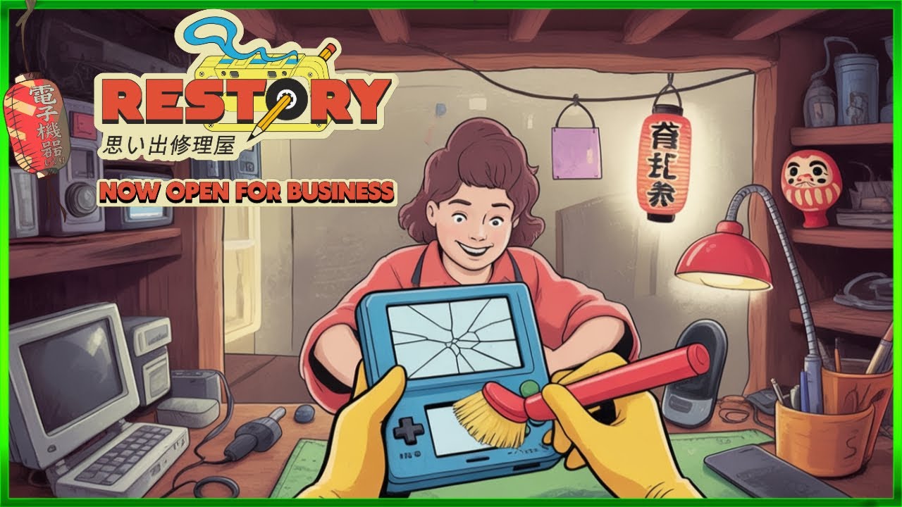 Я без ума от этой ретро-игры по ремонту электроники &mdash; ReStory: Chill Electronics Repairs.