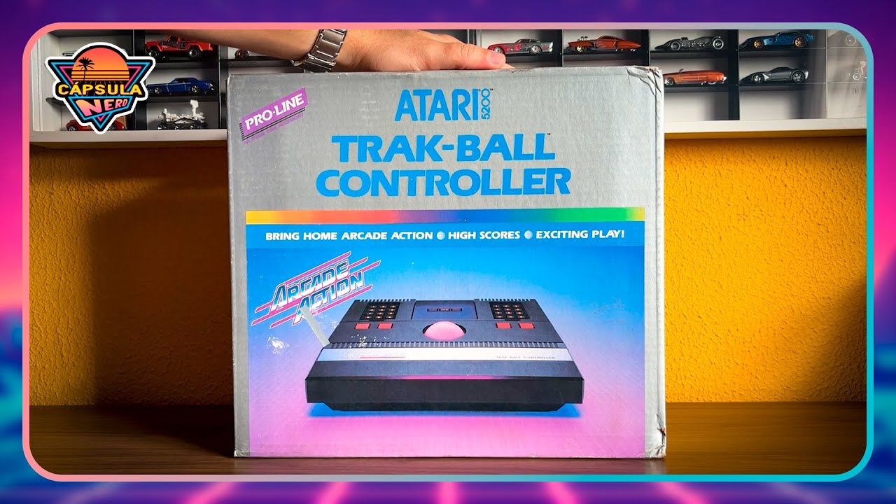 ✨ ATARI 5200 TRAK-BALL LACRADO! 😁