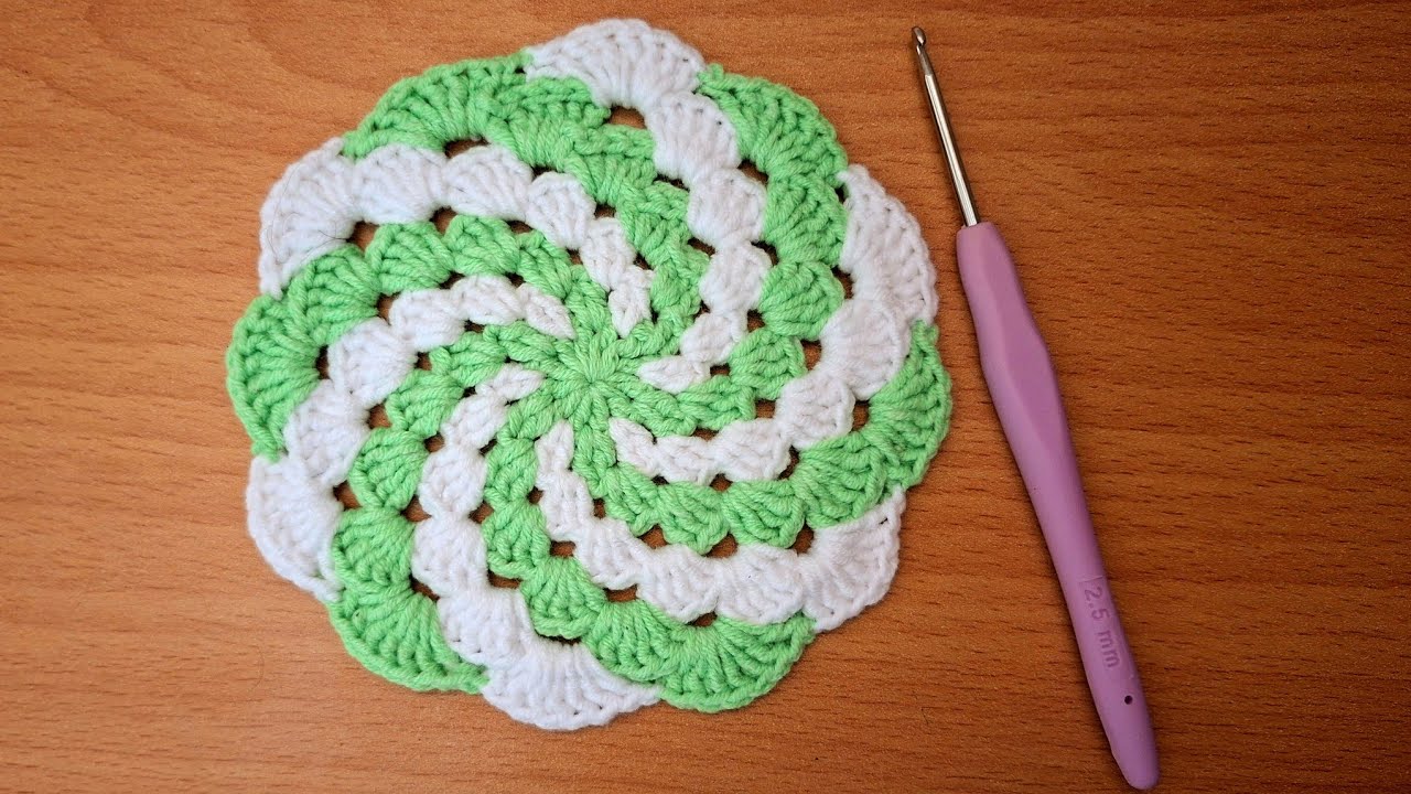 One Crochet Motif – Make It ANY SIZE You Want! 🔥 Easy & Endless Pattern