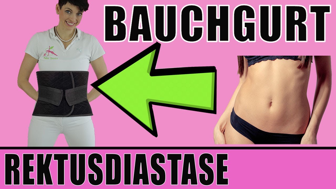 Ist ein Bauchgurt bei Rektusdiastase sinnvoll? Flacher Bauch nach Schwangerschaft Postpartum Gurt