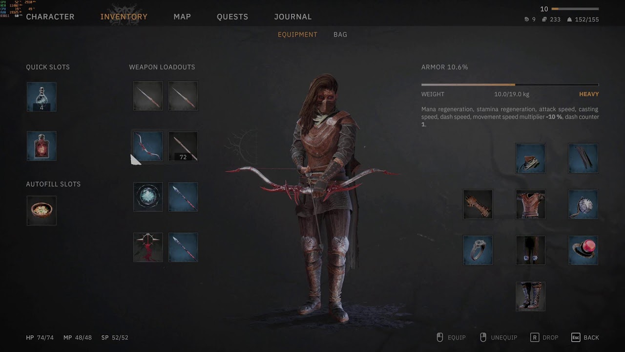Tainted Grail-Fall of Avalon: MAX SETTINGS + DLSS QUALITY @ 3840 X 2160P