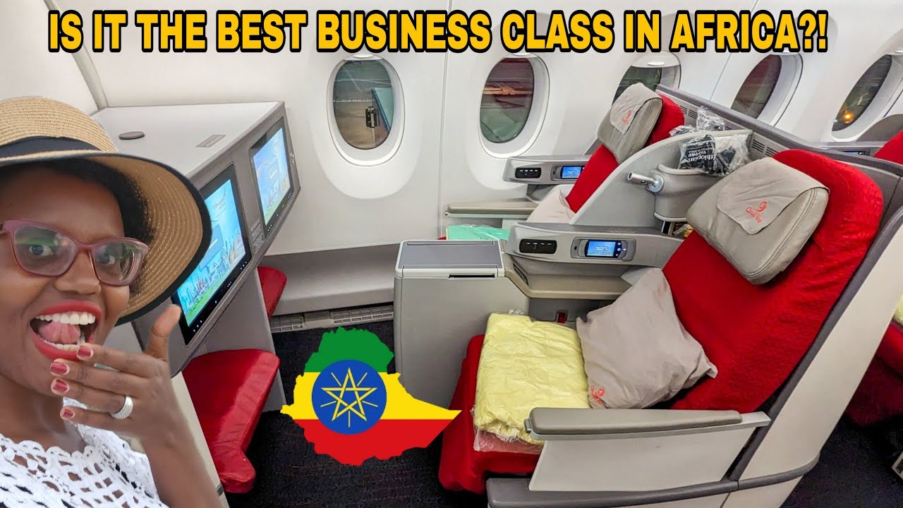 Полёт бизнес-классом Ethiopian Airlines — лучший роскошный перелёт в Африке?! (Из Аддис-Абебы в К...