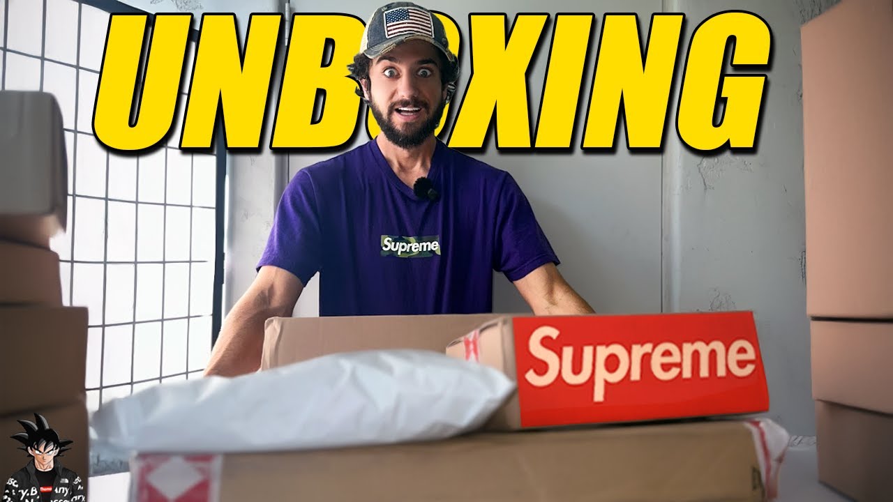 My Biggest Supreme Unboxing EVER!