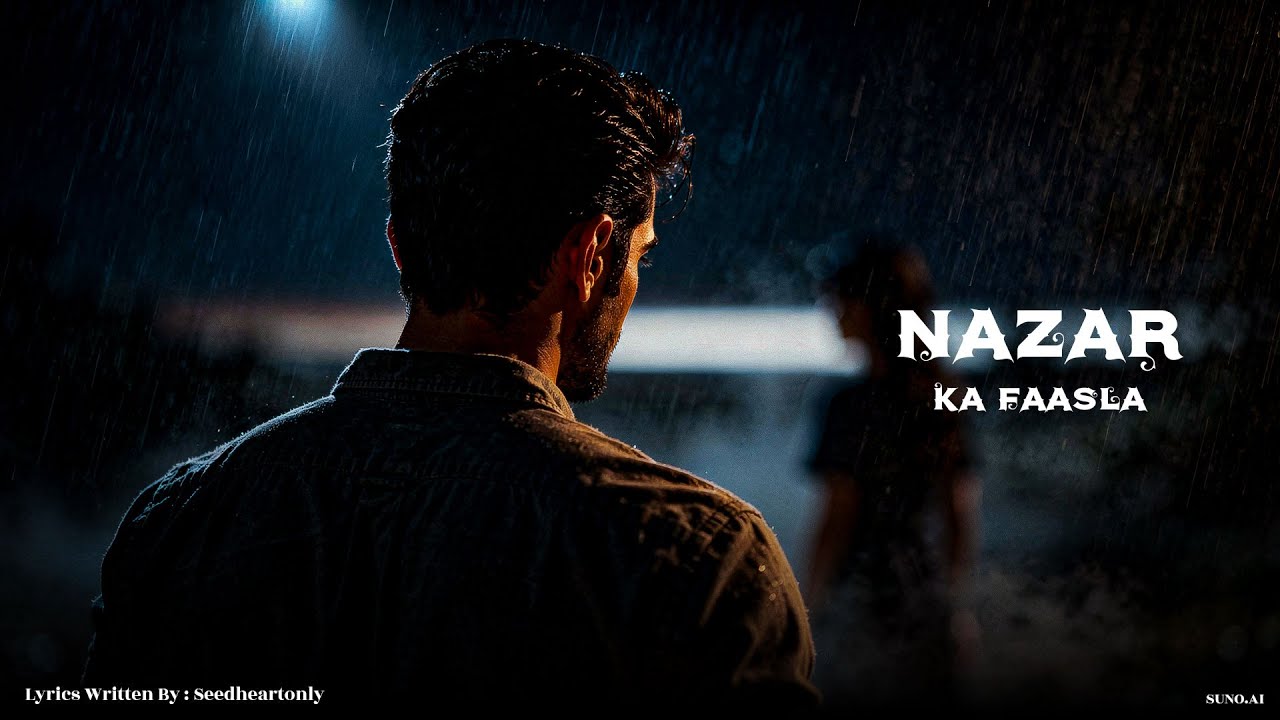 NAZAR KA FAASLA | Emotional Hindi Song | Unspoken Love & Heartbreak