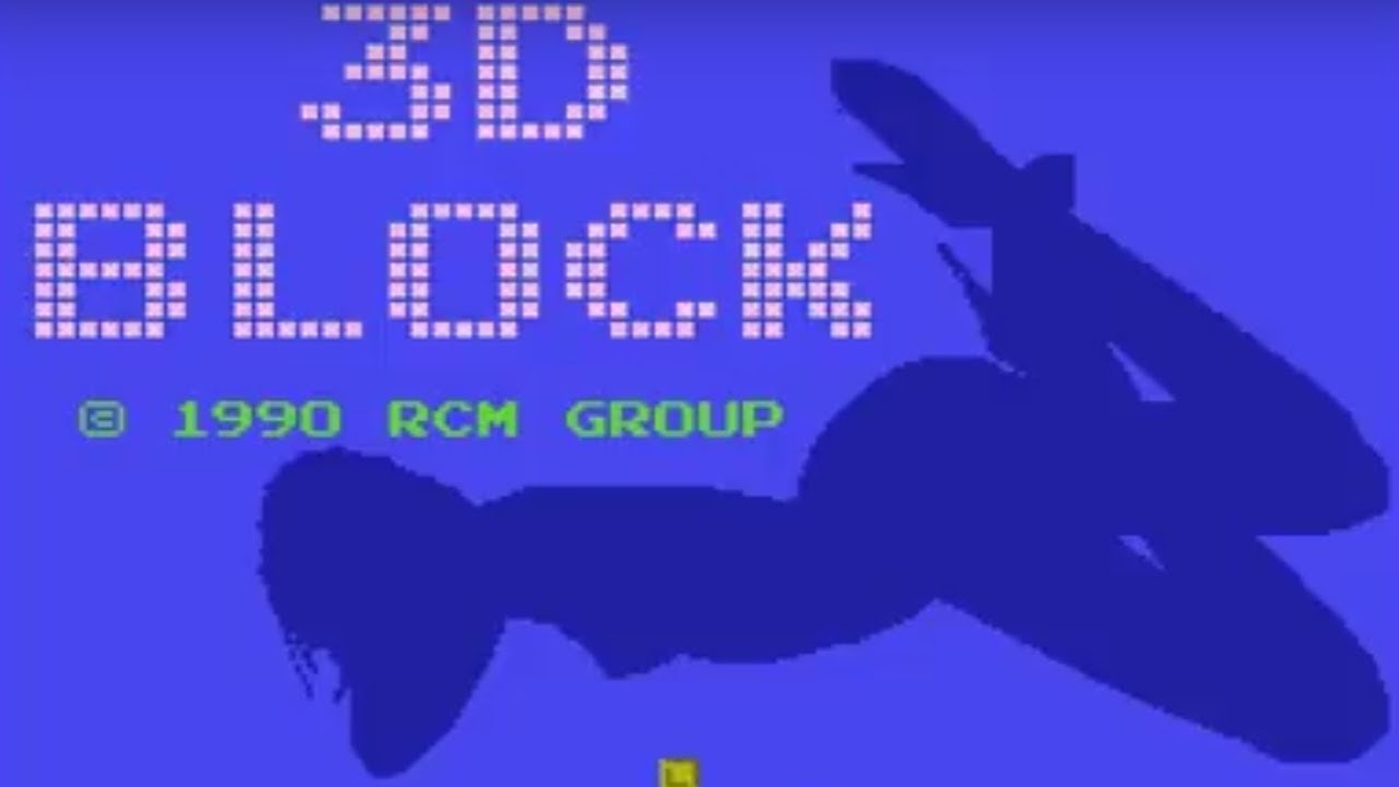 3D Block ► Gameplay [NES/Famicom] Full HD