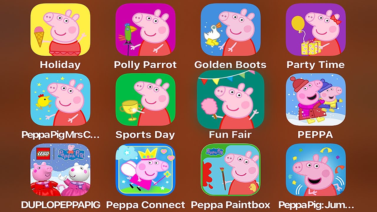 Peppa Pig: Theme Park (Peppa Pig: Fun Fair) 2015 - iOS / Android Gameplay, Walkthrough