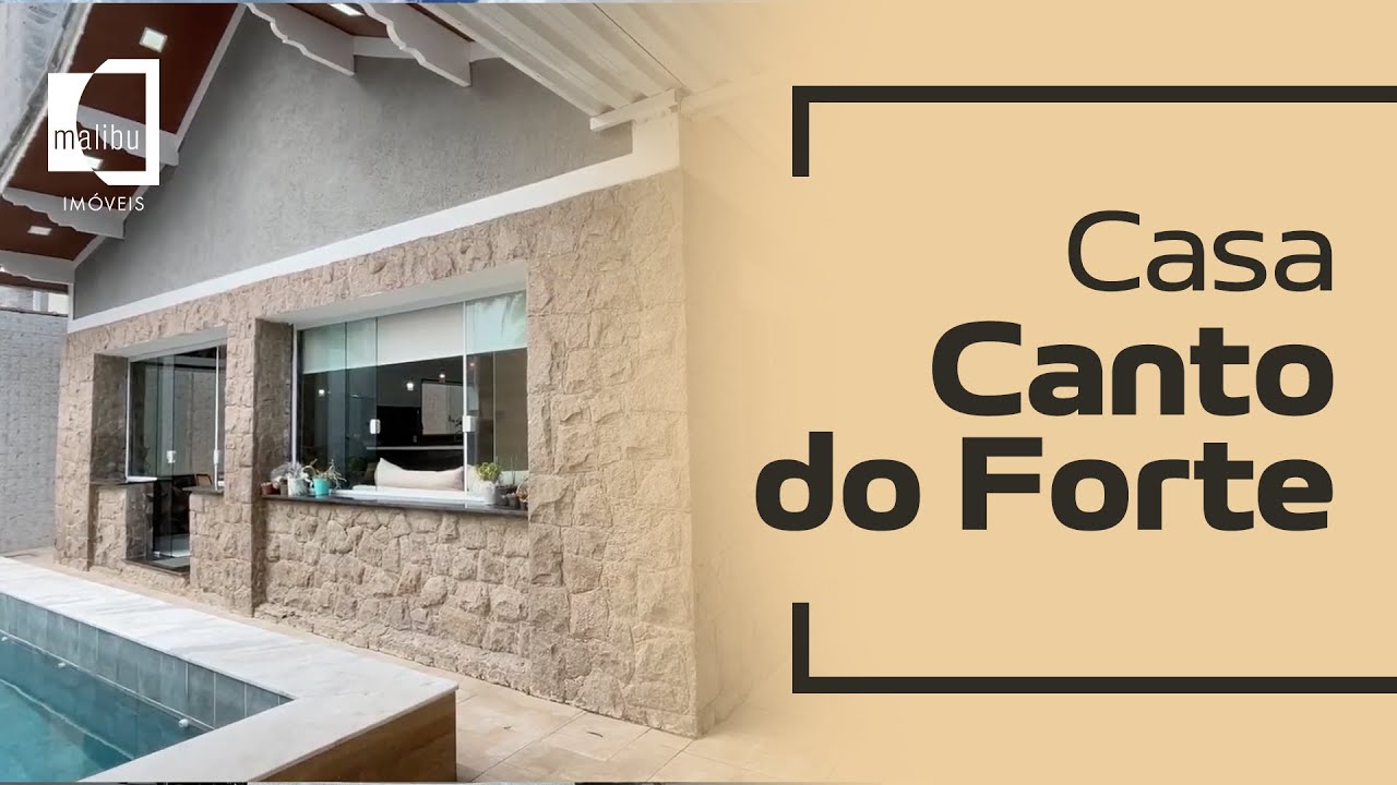 Casa em Praia Grande/SP, no Canto do Forte