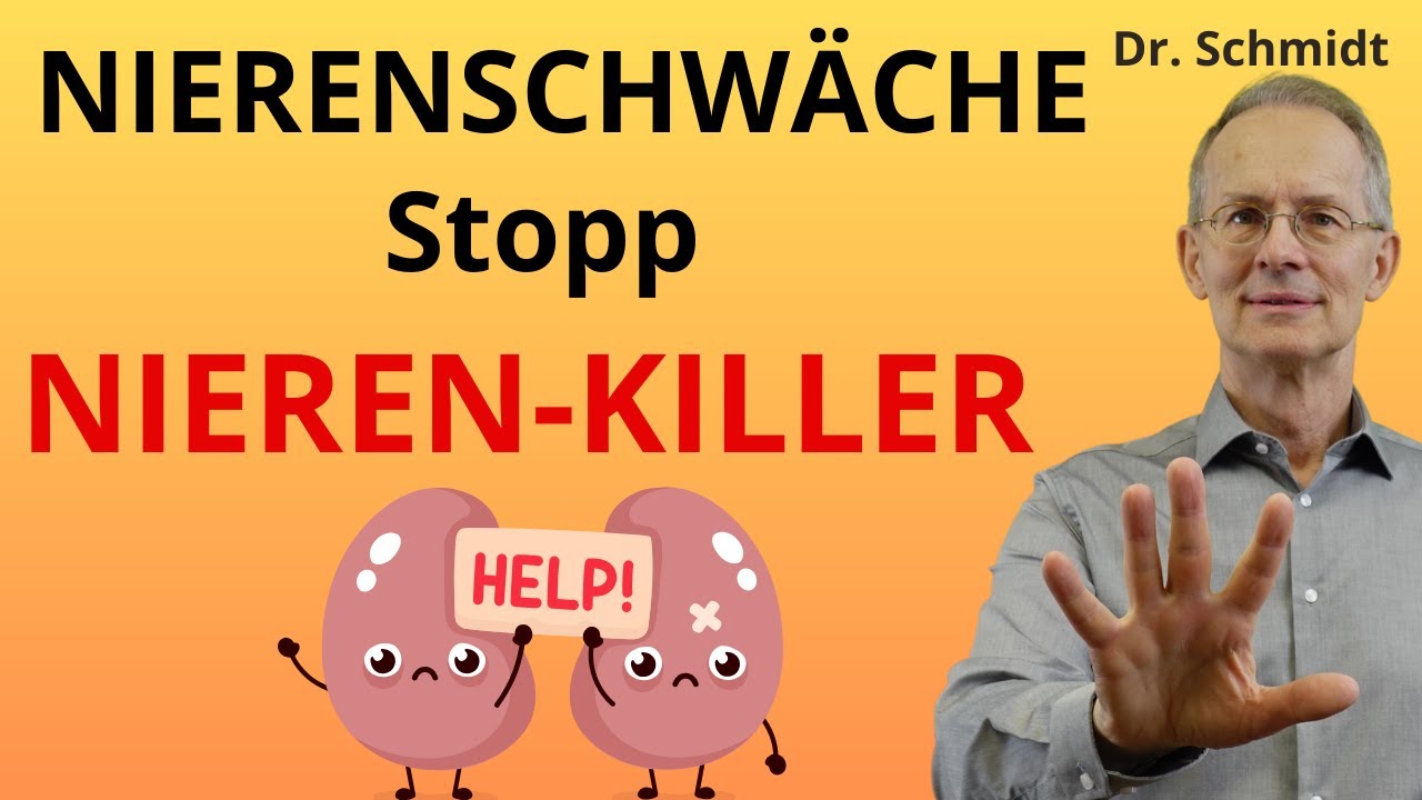 Nierenschwäche Stopp Nieren-Killer