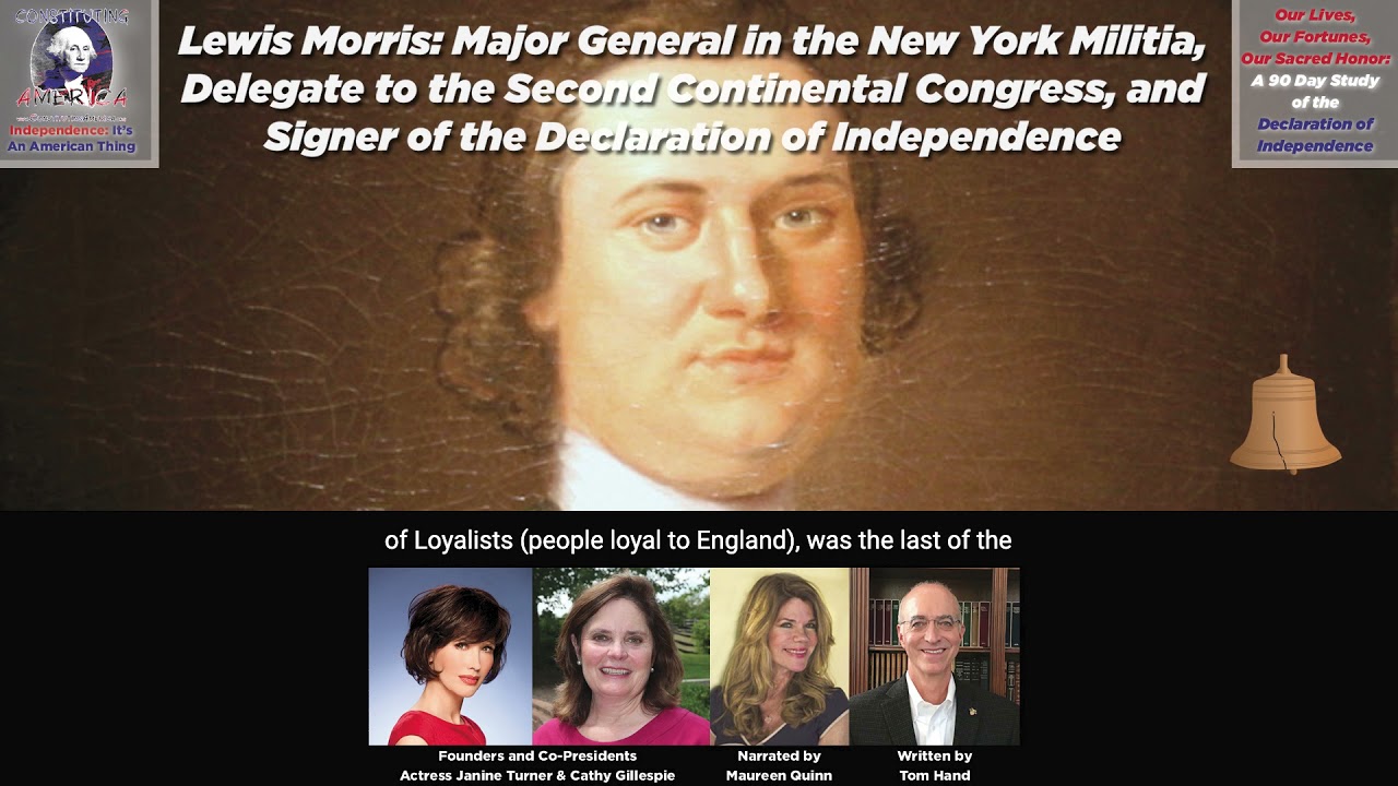 Tom Hand | Lewis Morris: Major General in the New York Militia, Delegate to 2nd Continental Congress