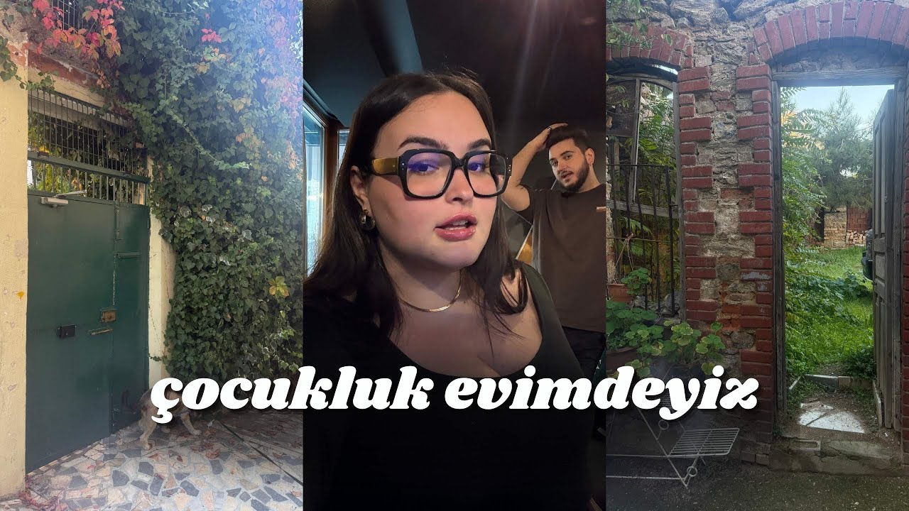 ÇOCUKLUK EVİME DÖNDÜM VLOG - KAZ B*KUNA BASTIM, ÜNİYE GERİ BAŞLADIM...