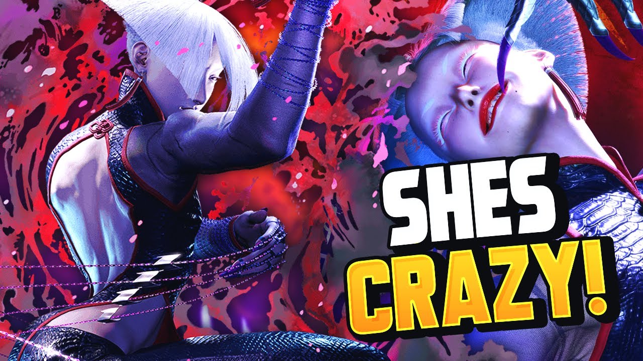 OH NAH SHES CREEPY AS HELL! A.K.I. Gameplay Reaction (Street Fighter 6)