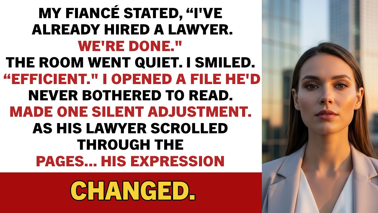 My Fiancé Stated, “I've Already Hired A Lawyer. We're Done.