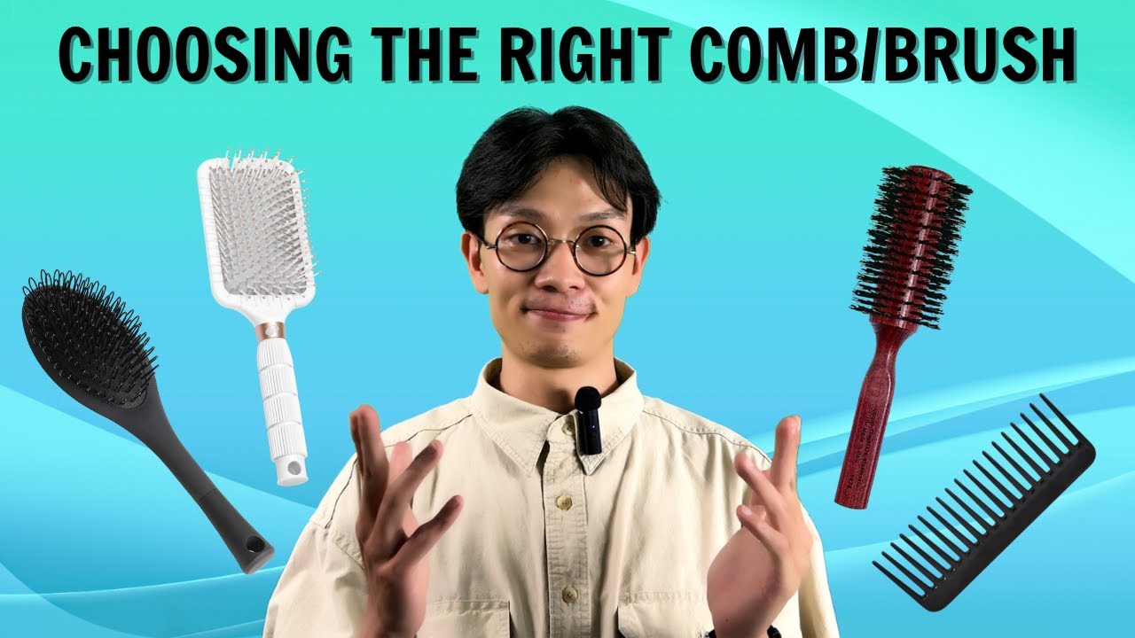 Choosing the right comb/brush for hair extensions