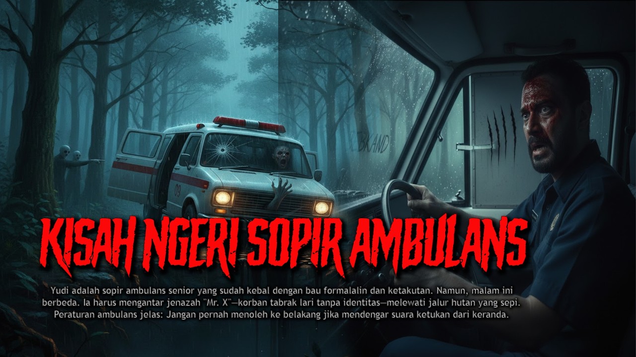 KISAH MISTERI SOPIR AMBULANS | JENAZAH YANG TAK PERNAH SAMPAI !!