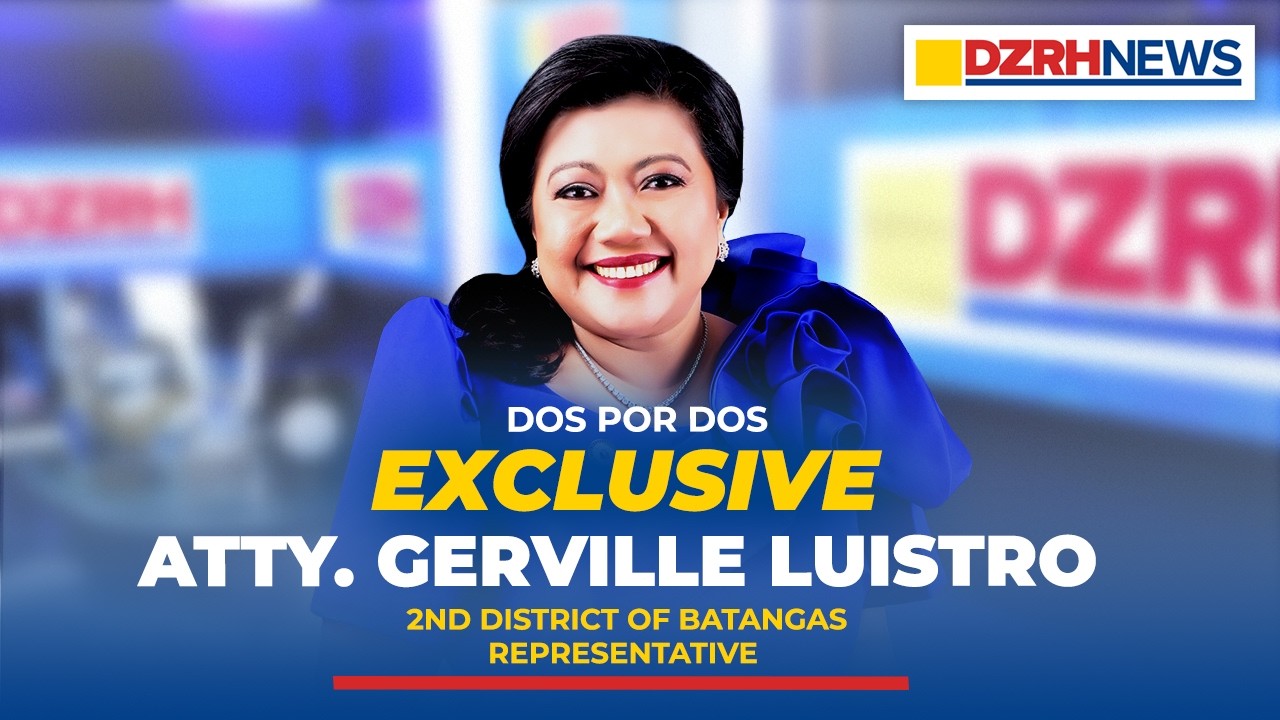 FULL EXCLUSIVE INTERVIEW: 2nd District of Batangas, Representative Gerville Luistro