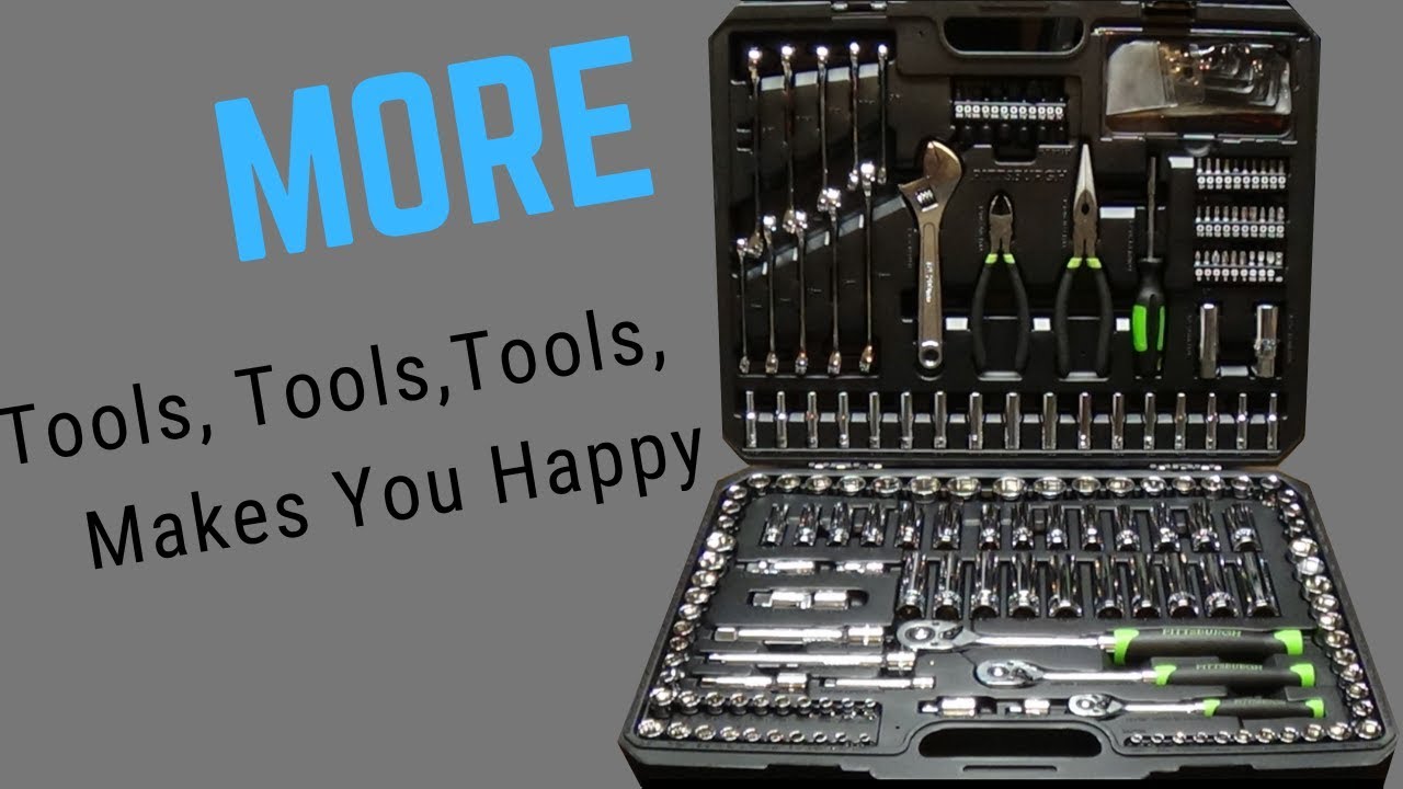 Why You Should Buy Harbor Freight's 225 pc Mechanic's Tool Set too.