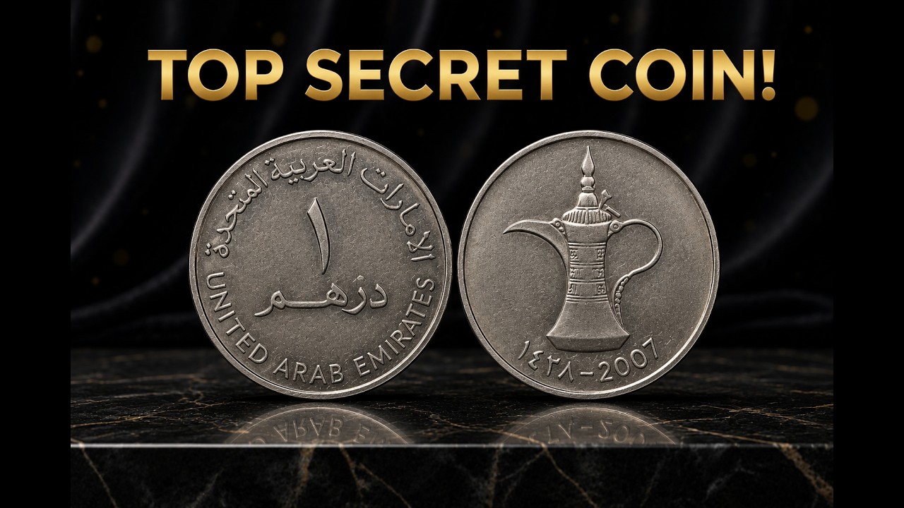 1995&ndash;2007 UAE 1 Dirham Coin Value | Could Your Coin Be Worth $100?