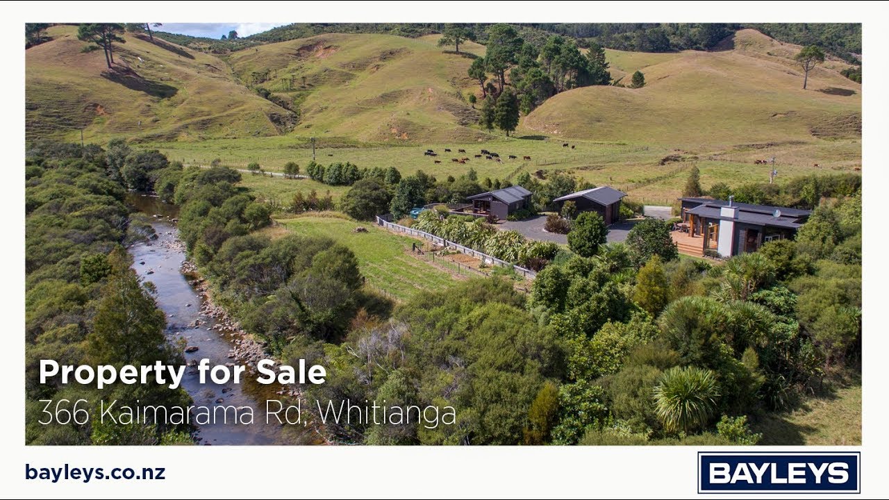 Property for sale - 366 Kaimarama Road, Whitianga, Coromandel, New Zealand.