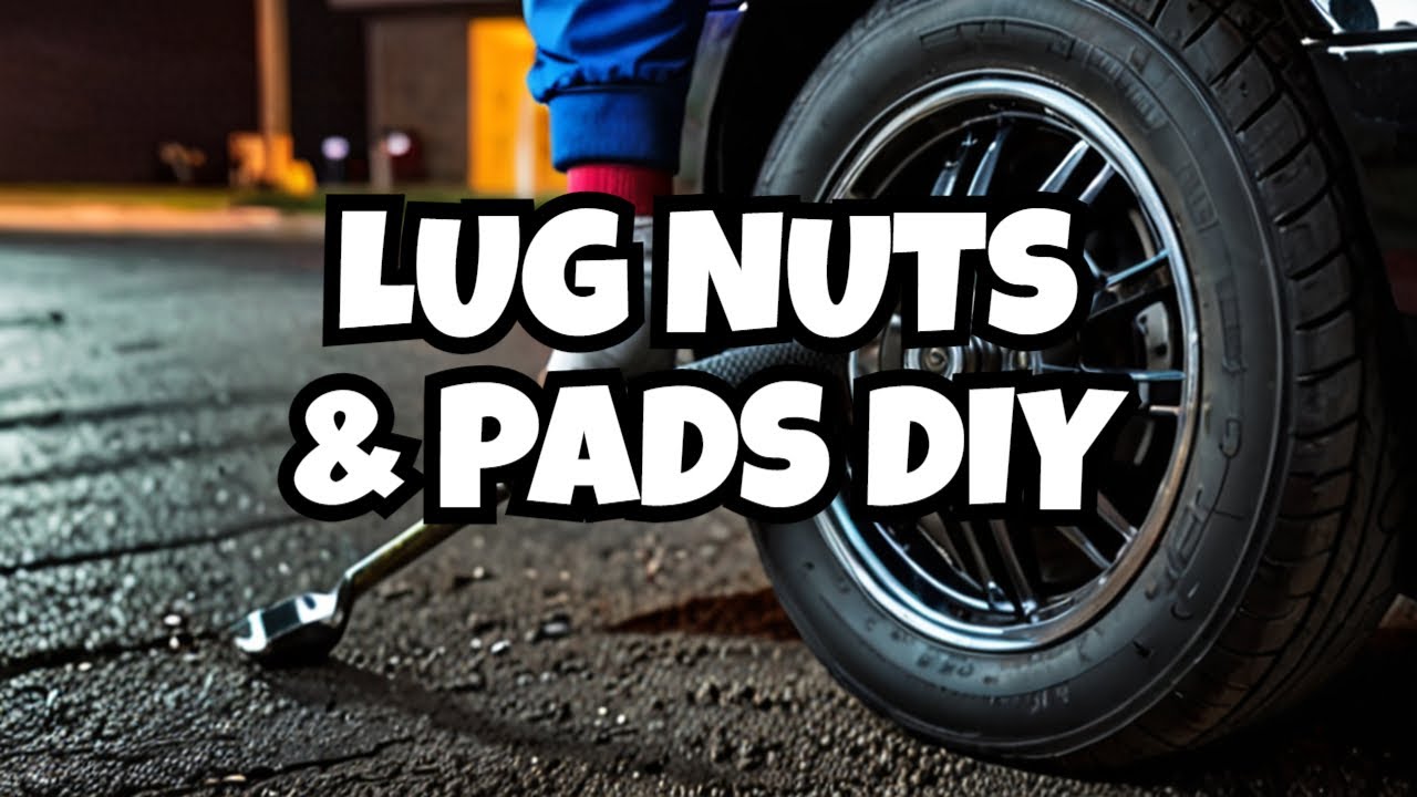 replace lug nuts and pads  on a chevy impala   ( simple and easy!)