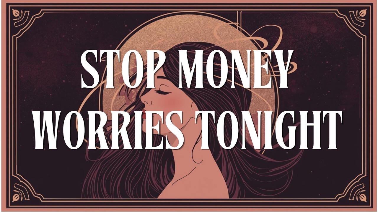Money Worries Keeping You Awake? Sleep Meditation + Whispered Affirmations (Financial Anxiety Help)