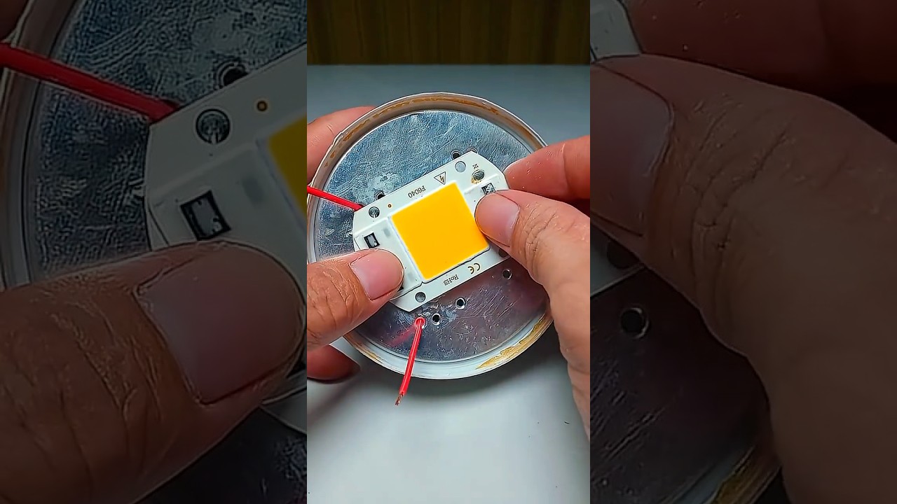 DIY LED lights into new ones #diy #ideas #lamp
