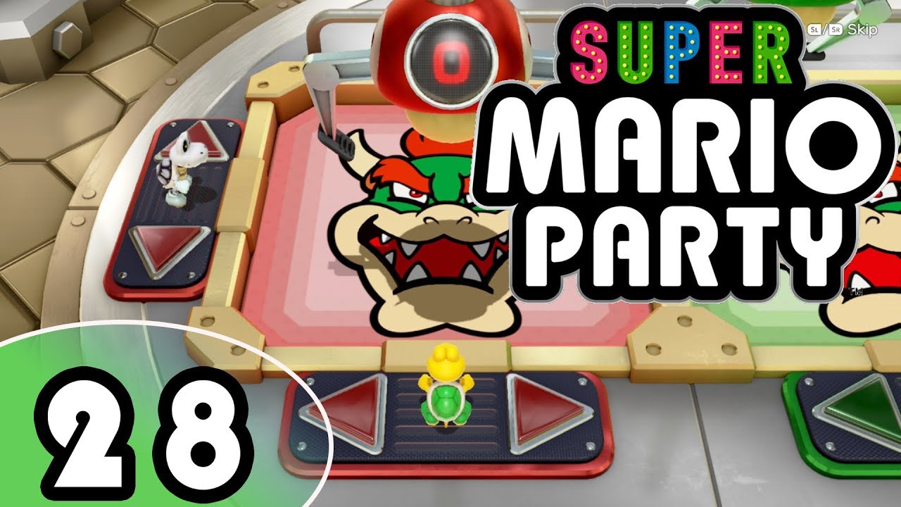 Super Mario Party — Часть 28 (4 игрока)