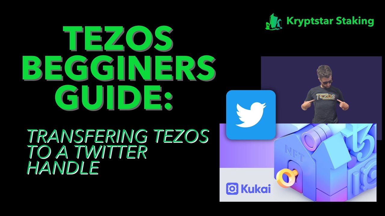 Tezos Tutorials: Transferring Tezos to a Twitter account using Kukai wallet
