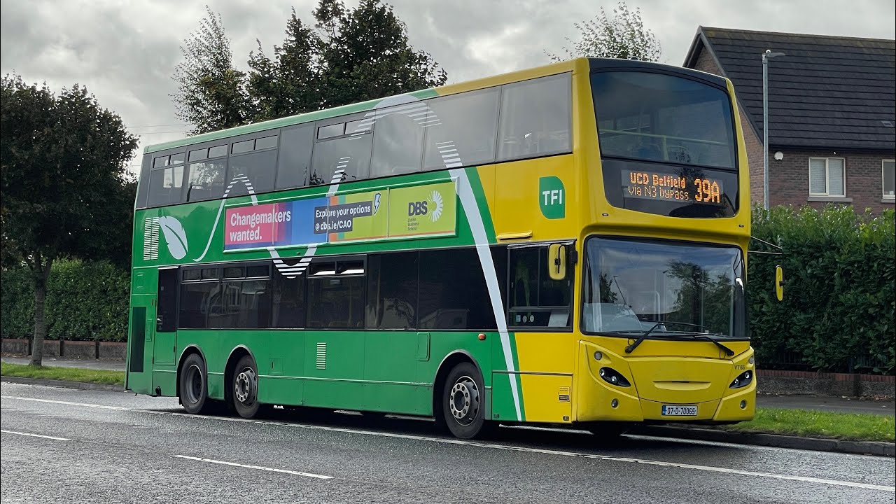 Ride on Dublin Bus VT65 on route 39A (Blakestown Cross - Latchfort Court)