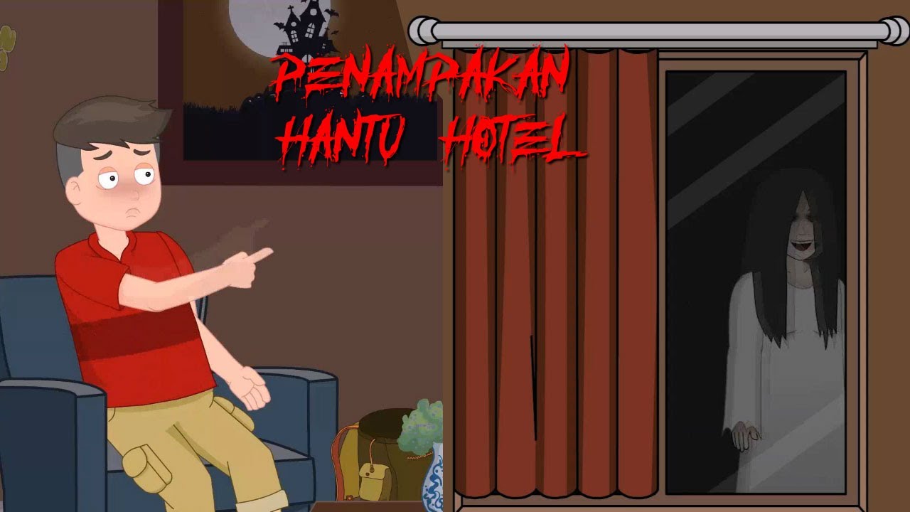 Kompilasi Hantu Penunggu Hotel Animasi Horor