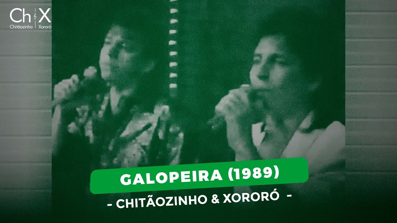 Chitãozinho e Xororó - Galopeira (Clube do Bolinha - 1989)