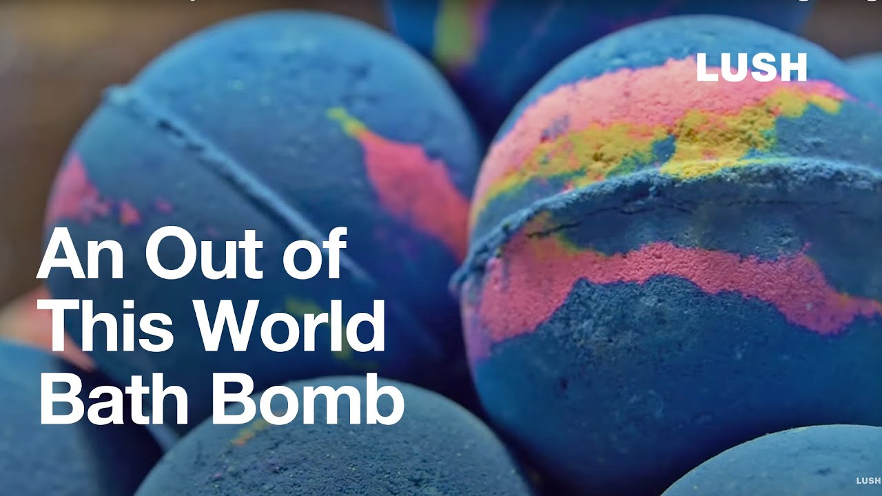 Lush: как это сделано: межгалактическая бомбочка для ванны
