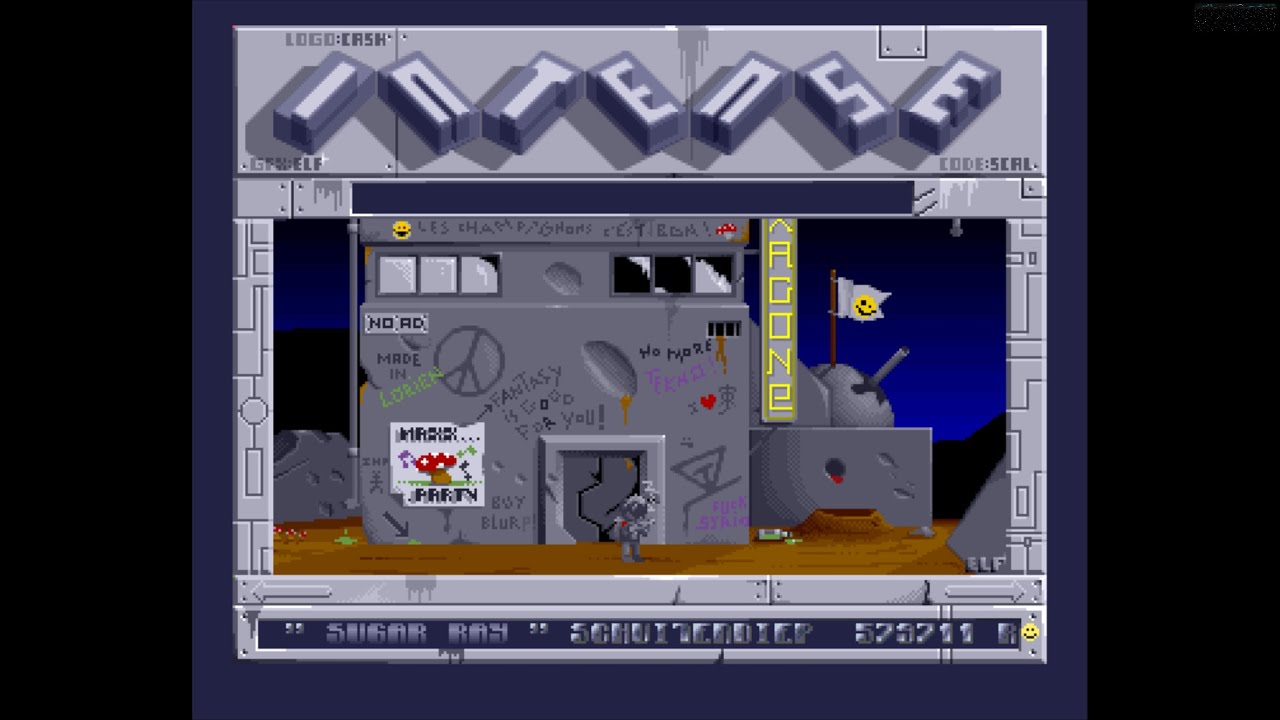 Little Compilation by Intense - Amiga Pack Menu