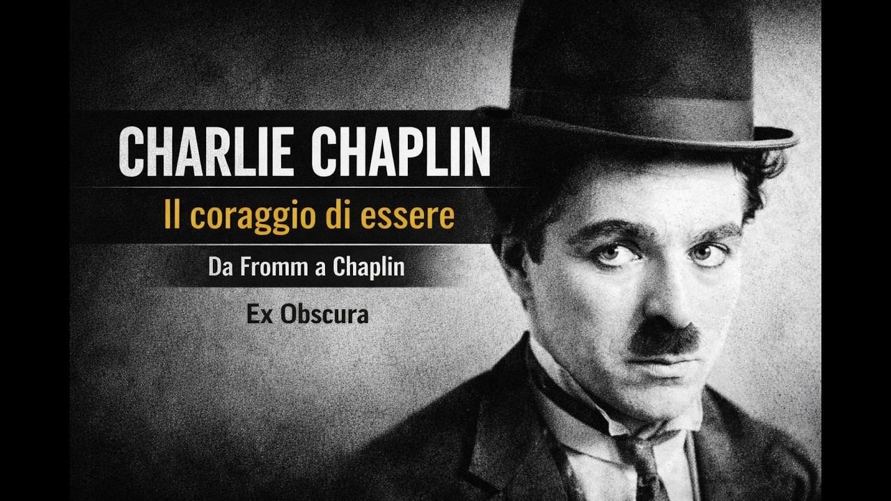 CHARLIE CHAPLIN IL CORAGGIO DI ESSERE - Da Fromm a Chaplin