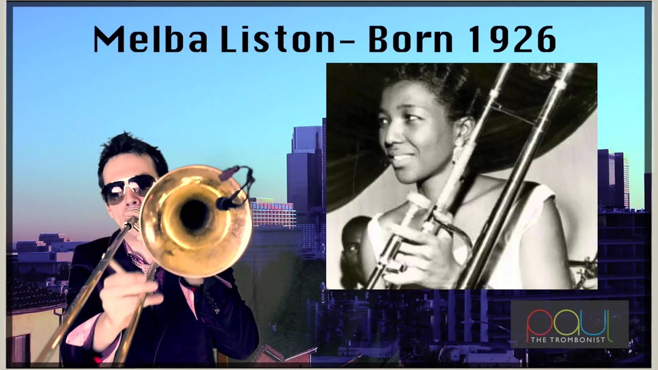Trombone History- Guy mimics style of most famous jazz trombonists!