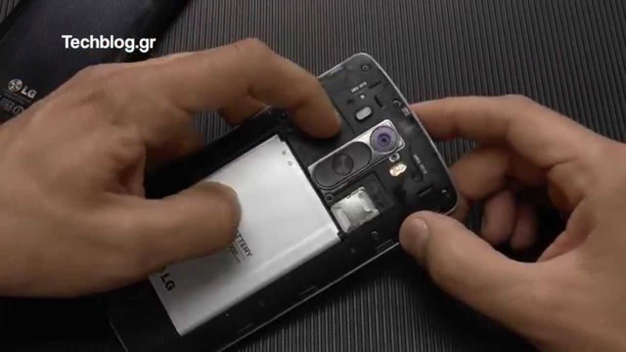 LG G3 hands-on (Greek)