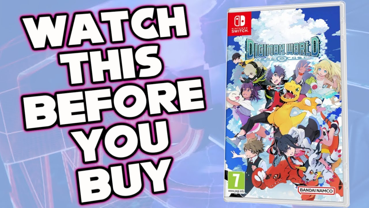Посмотрите это, прежде чем купить Digimon World Next Order для Nintendo Switch/ПК