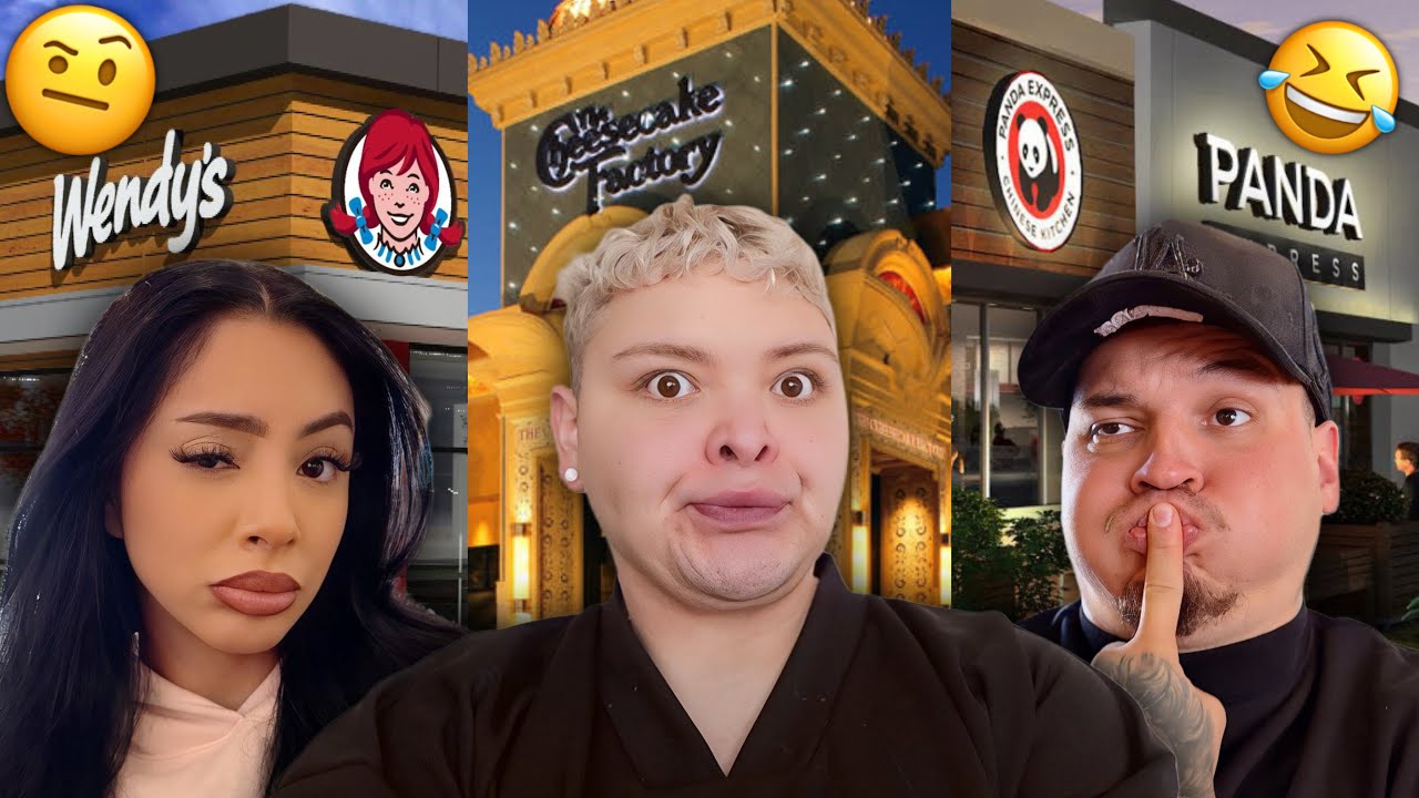 TRYING RESTAURANTS WORST RATED ITEMS W/ ALONDRA & BENNY🤣😒