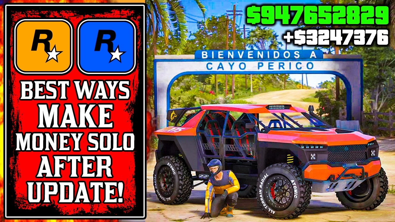 THE EASIEST MONEY YET! BEST WAYS To Make Millions SOLO After UPDATE in GTA Online! (GTA5 Fast Money)