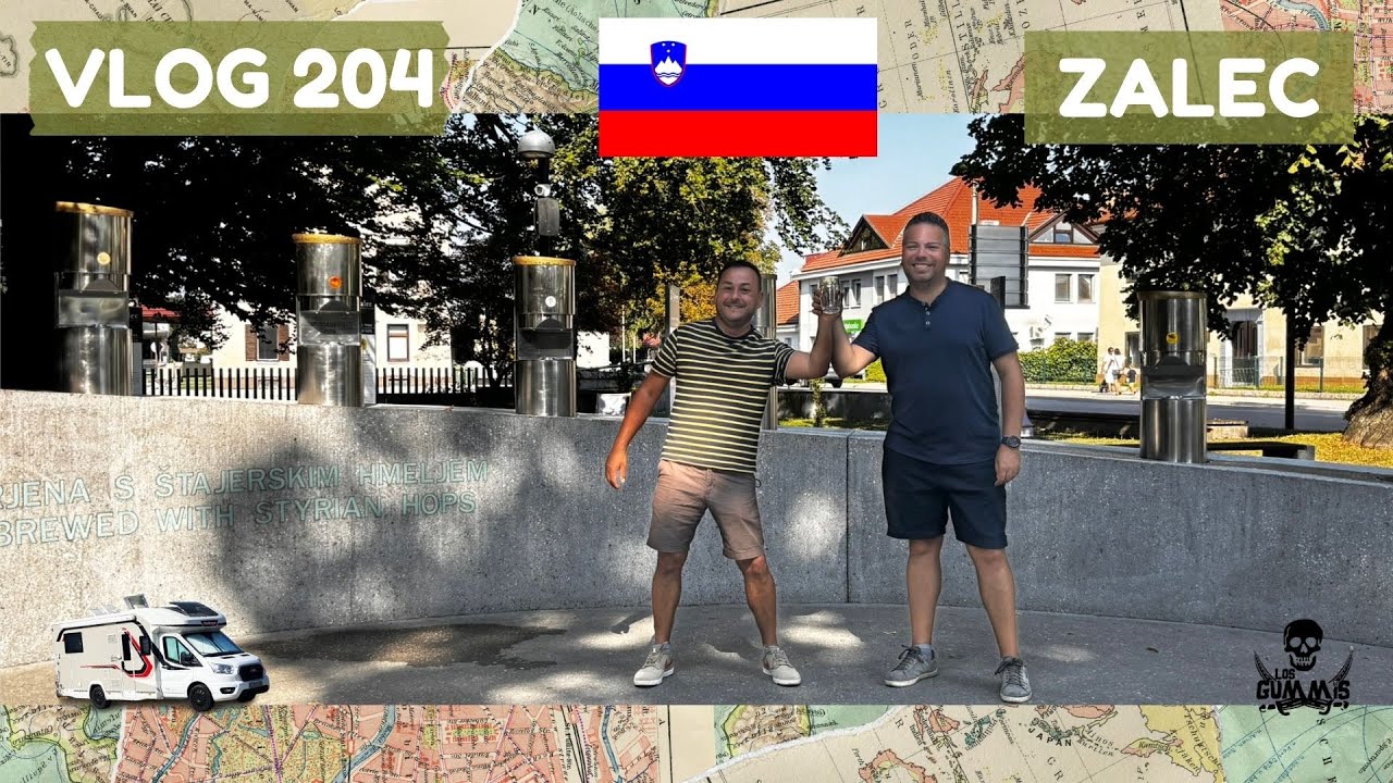 🇸🇮🍺 FUENTE DE CERVEZA PÚBLICA EN ESLOVENIA 🍻 | ZALEC #204 