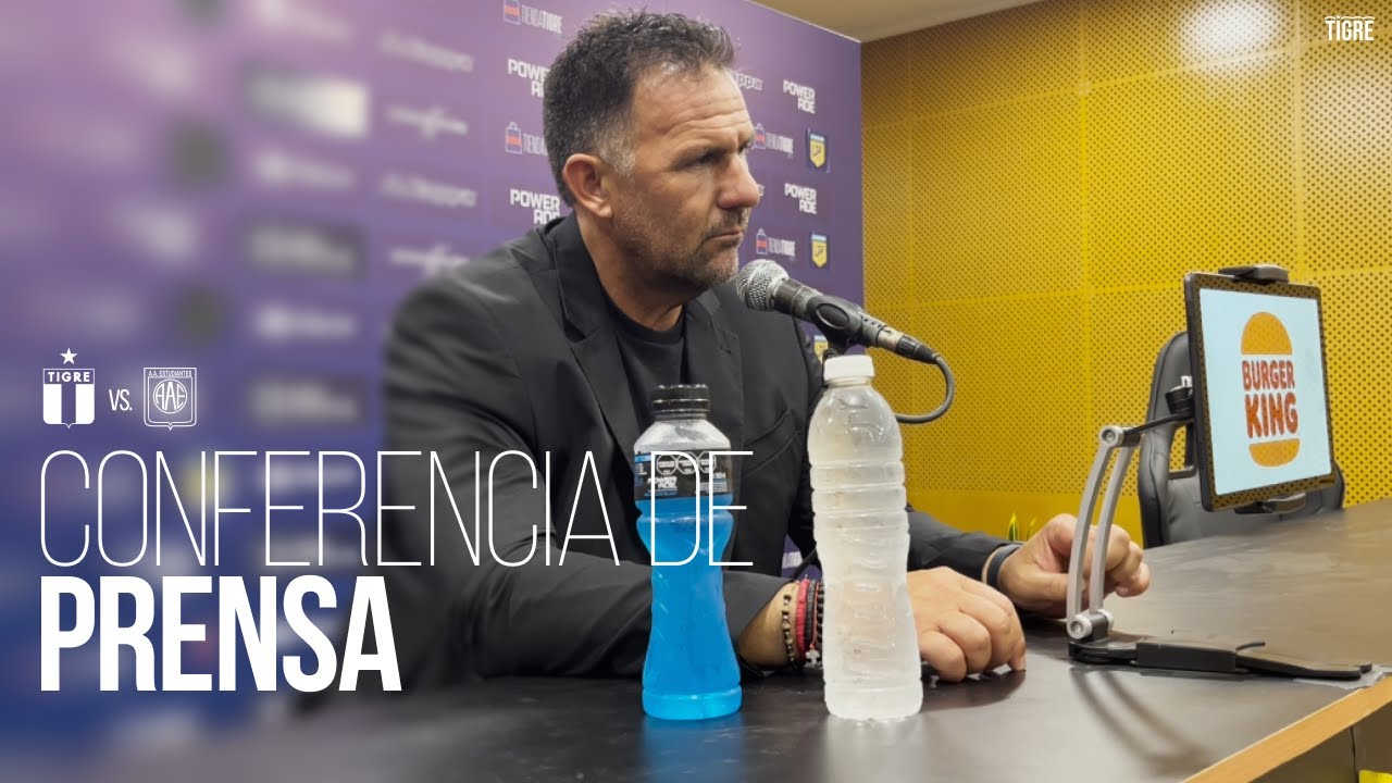 CONFERENCIA DE PRENSA | La palabra de Diego Dabove | Tigre 2 - 0 Estudiantes (RC)